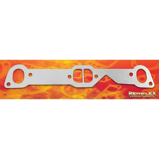 Oval Ends Exhaust Gaskets Remflex 12-001 Pontiac 326-455 D-Shaped Center Oval Ends Exhaust Gaskets Remflex 12-001 Pontiac 326-455 D-Shaped Center